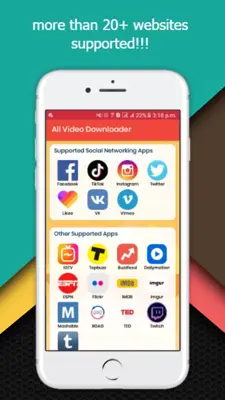 All in One Video Downloader android App screenshot 9